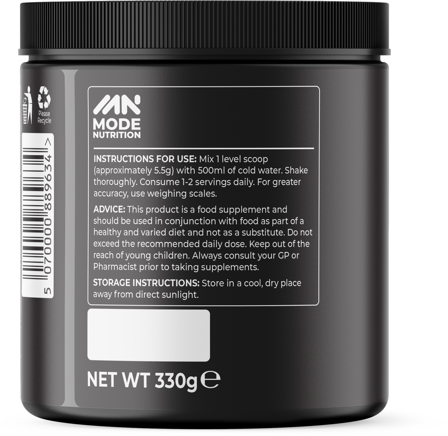 Advanced Creatine + Pink salt (60 servings)
